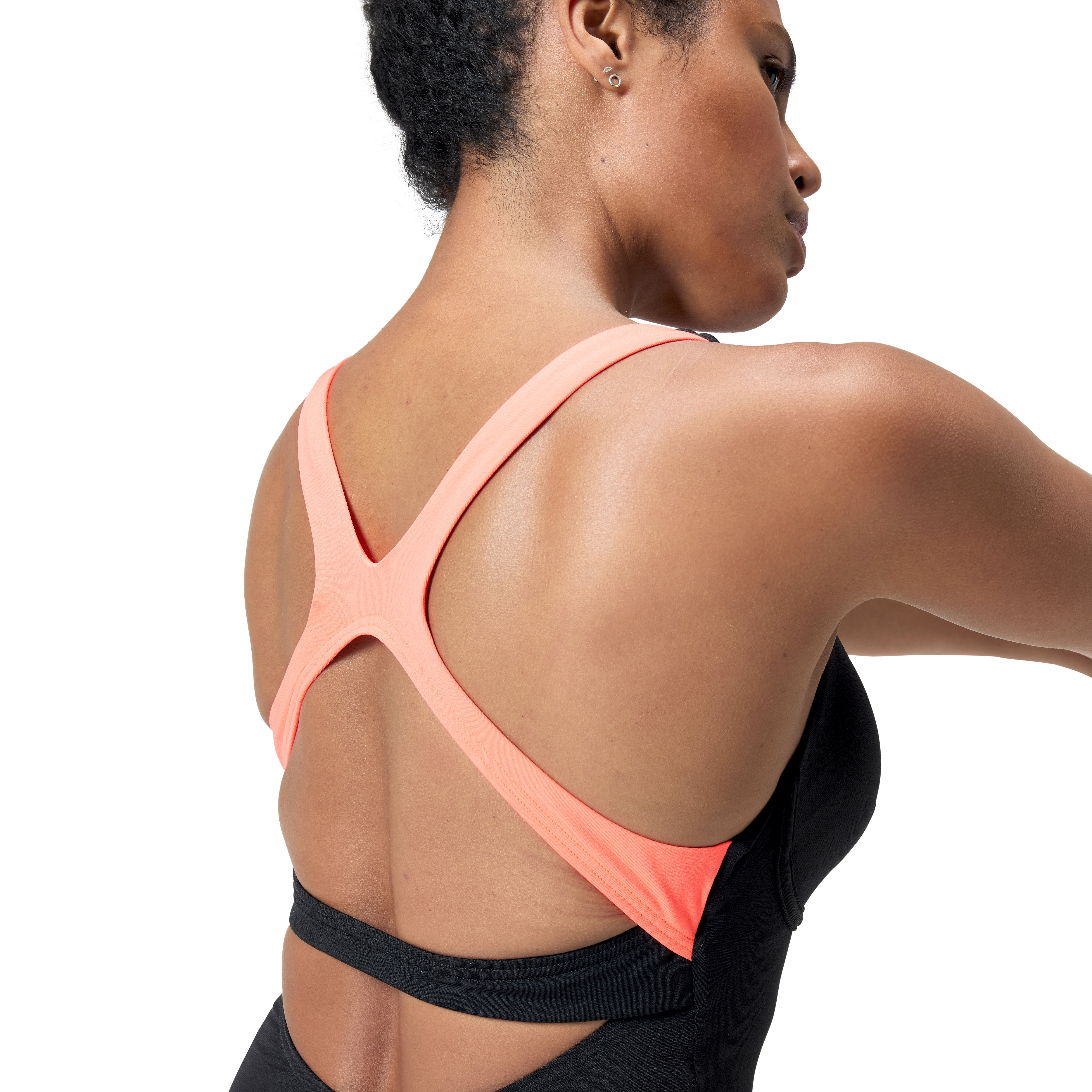 Womens Flex Band Swimsuit with Built in Swim Bra