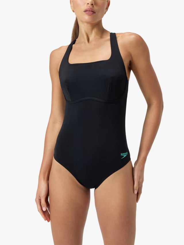 Speedo Women´s Flex Band Swimsuit with Built in Swim Bra
