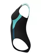 Speedo Women´s Shaping Solid Splice Swimsuit Blue