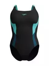 Speedo Women´s Shaping Solid Splice Swimsuit Blue