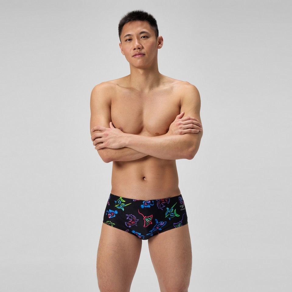 Speedo Ml Printed 13.5Cm Brief