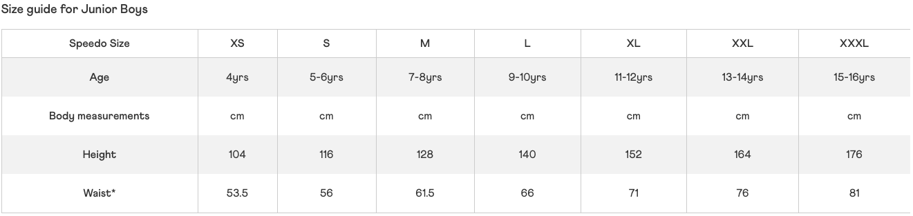 Junior Essential 13" Swim Short Black